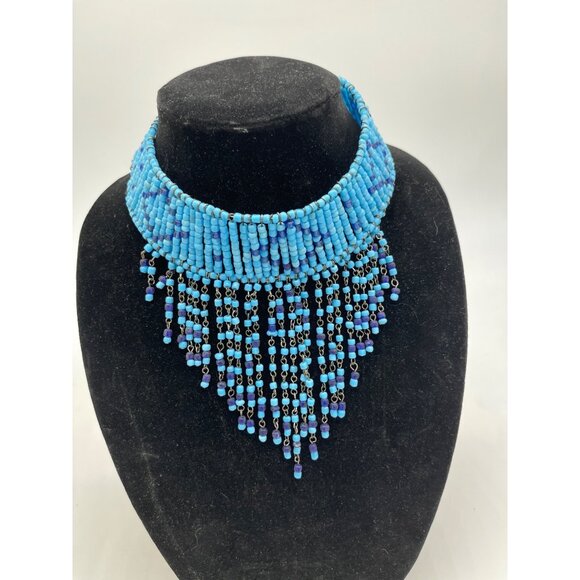 Wholesale Long Tassel Multilayer Boho Turquoise Patterns Ethnic Style Braided De - Picture 1 of 5